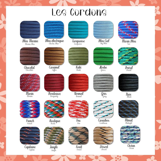 Cordons-bracelet-ancre