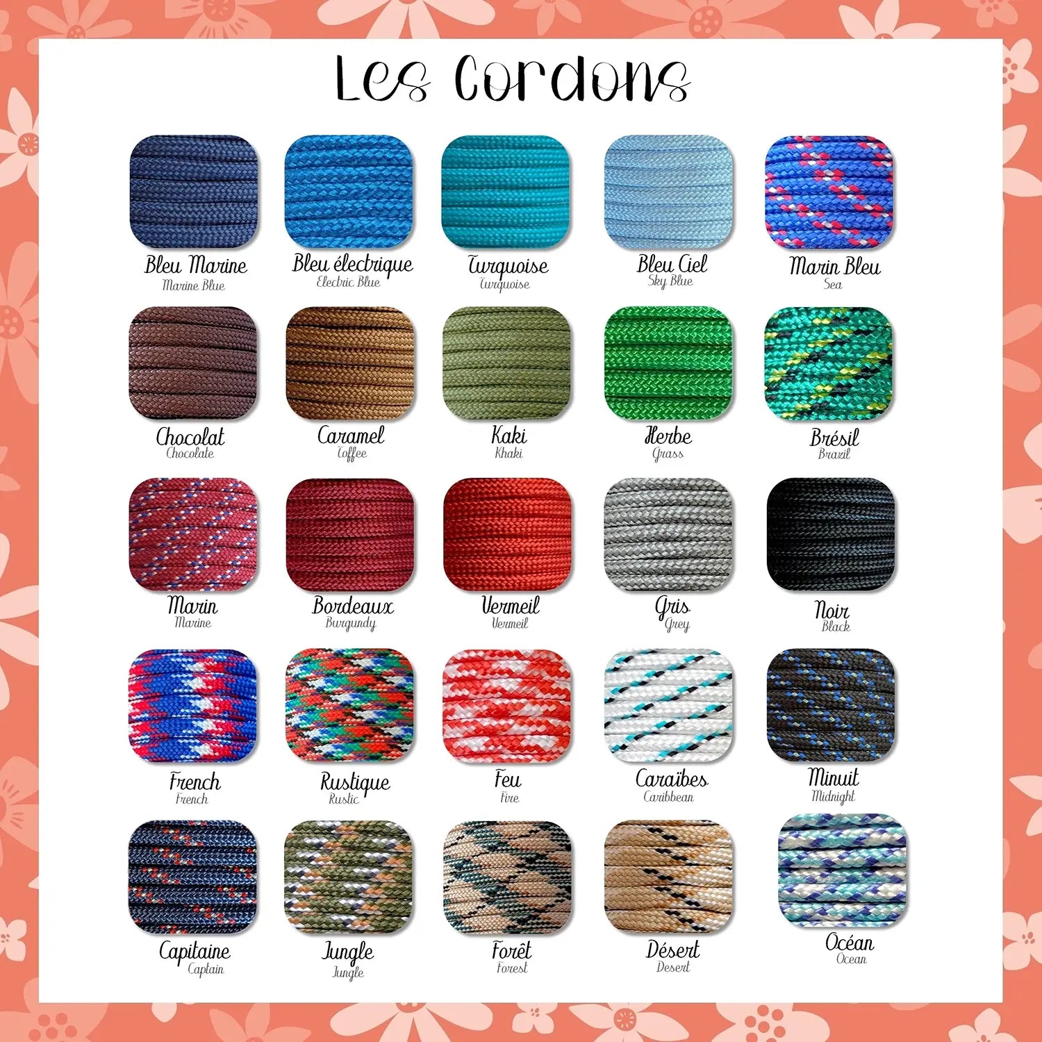 Cordons-bracelet-ancre