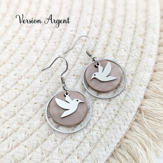 boucles-oreilles-acier-inoxydable-colibri-argent