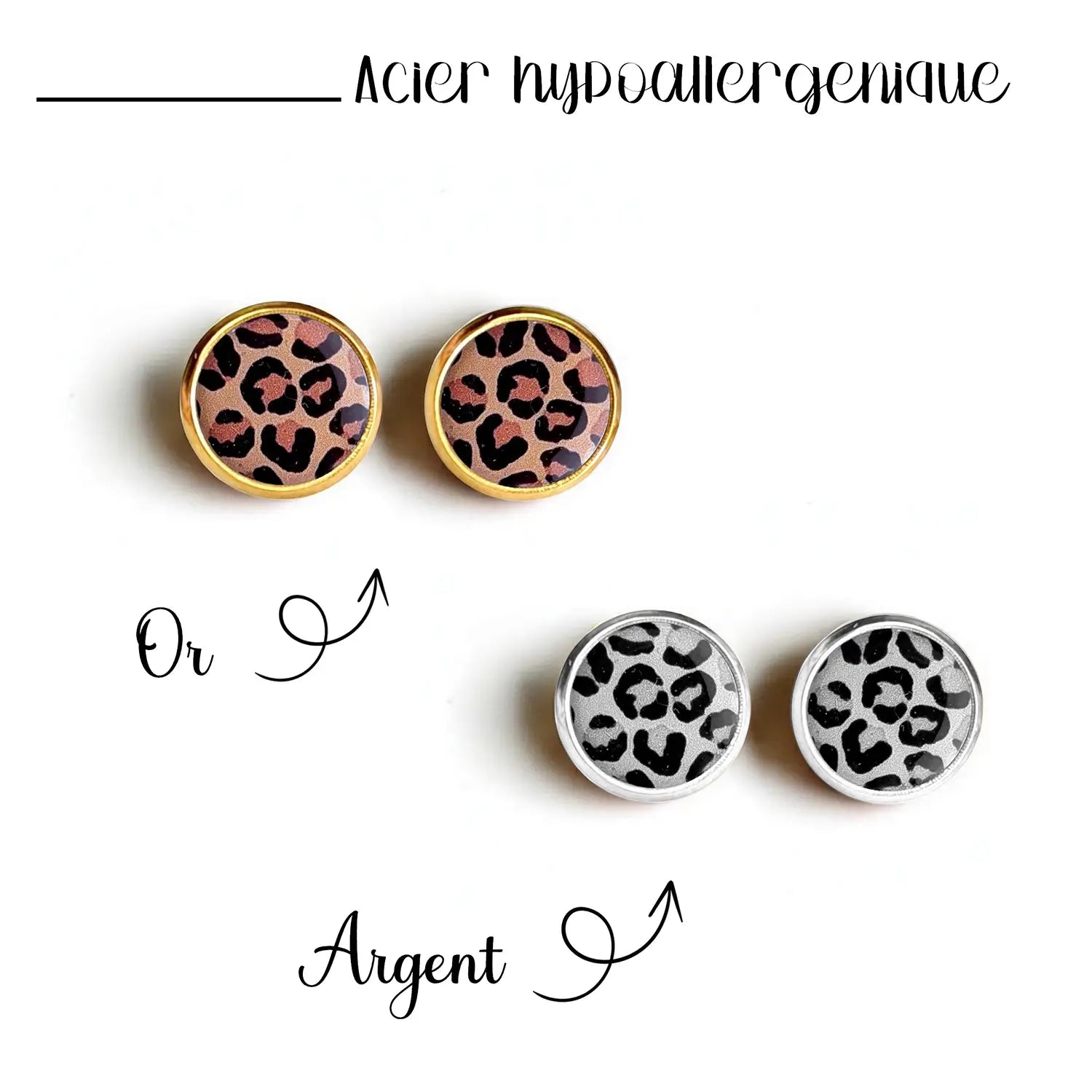 boucles-oreilles-acier-inoxydable-leopard