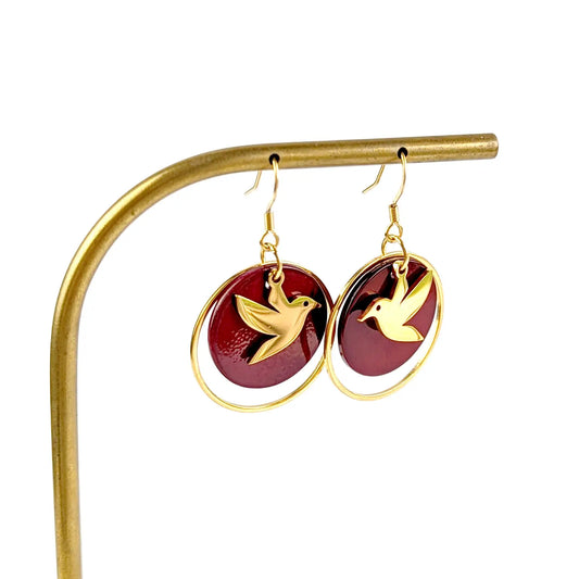 boucles-oreilles-colibri-rouge-grenat