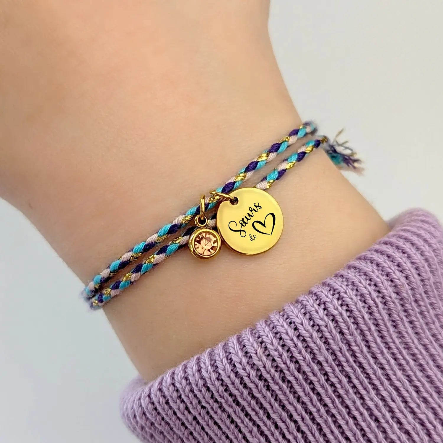 Bracelets personnalisés cordon