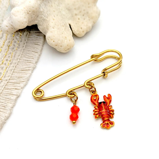 broche-personnalise-homard