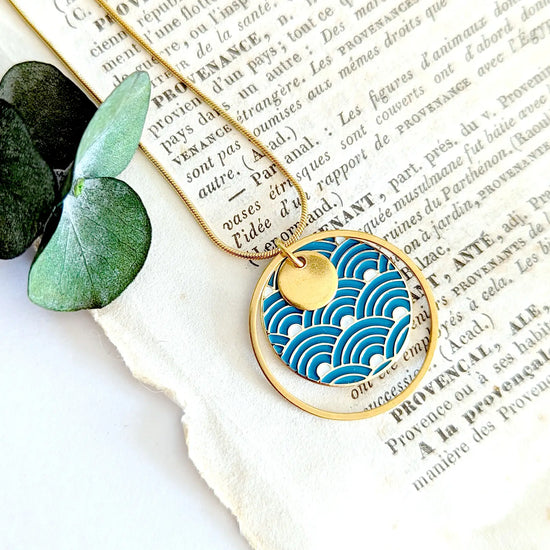 collier-argent-fantasie-vagues-bleues